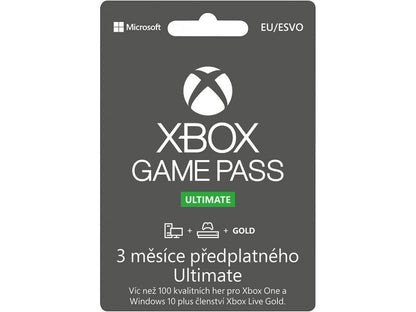 Xbox Game Pass Ultimate na 3 miesiące (UE) 